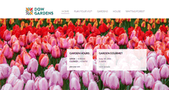 Desktop Screenshot of dowgardens.org